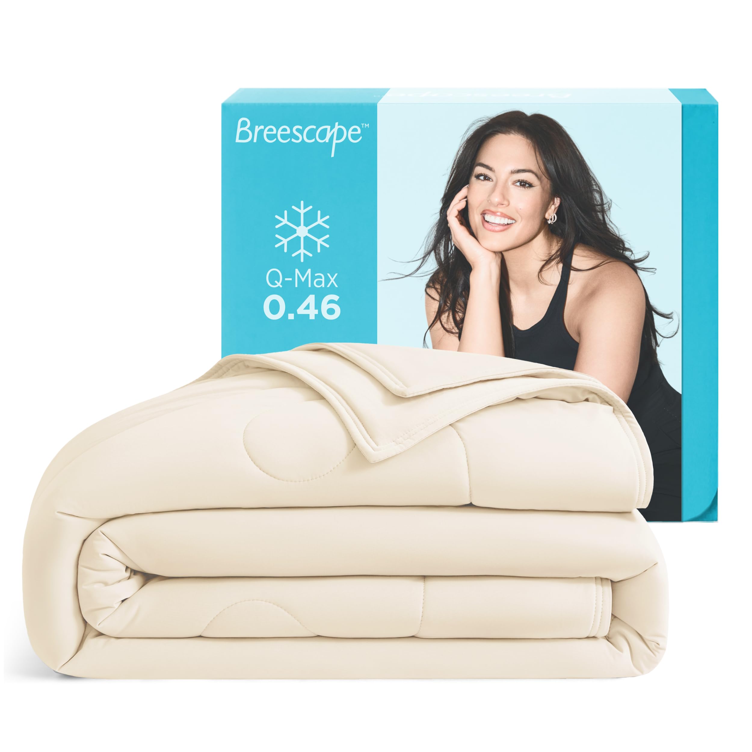Amazon.com: Breescape Cooling Comforter Throw Size - BlendTek Q