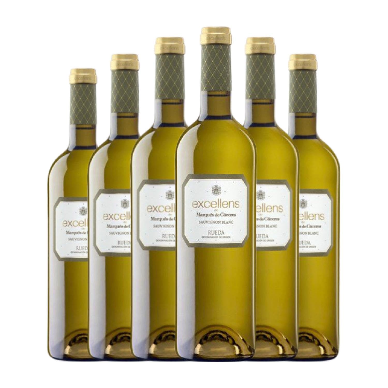 Marqués de Cáceres Excellens Sauvignon Blanca Rioja 75 cl Vino blanco (Caja de 6 Botellas de 75 cl)
