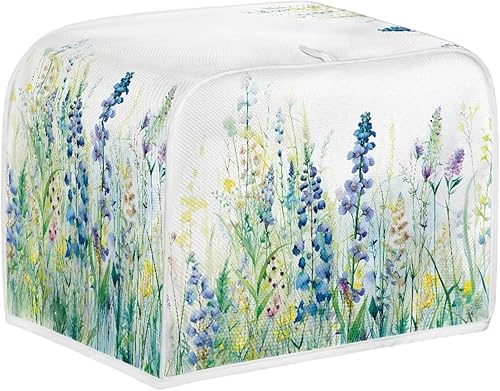 NETILGEN Tostadora de 2 rebanadas, cubierta antipolvo, tostadora de pan, horno, cubierta a prueba de polvo, protector de huellas dactilares, regalo