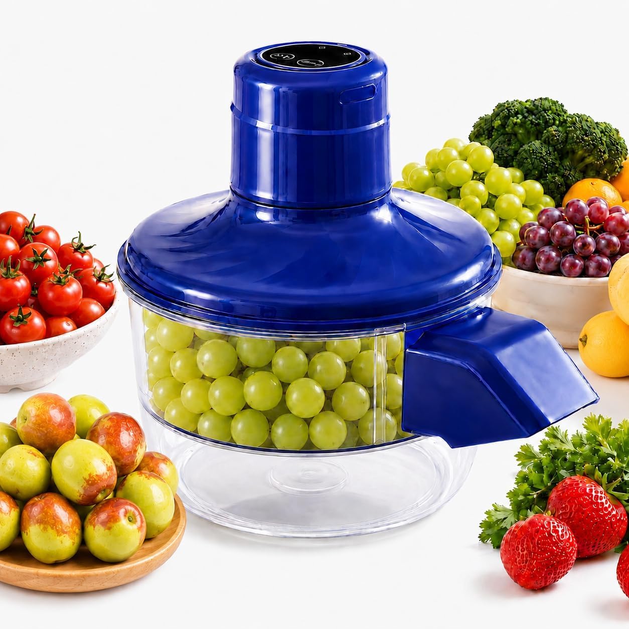 Éplucheur électrique rechargeable automatique pour raisins et ail