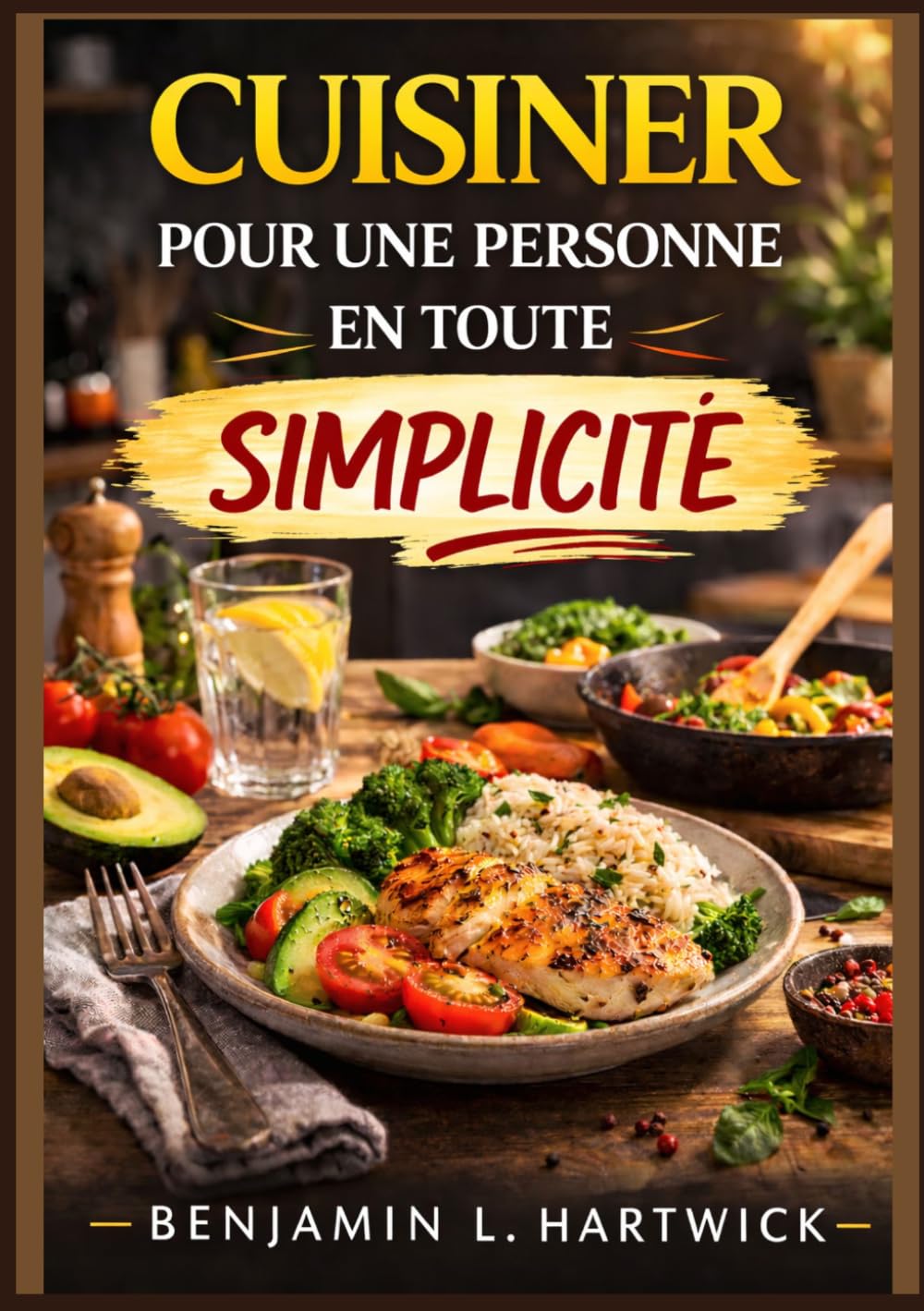 Cuisiner pour une personne en toute simplicité: Guide pratique pour préparer des repas nutritifs et économiques pour une personne (Série Essentiels culinaires de Benjamin L. Hartwick)