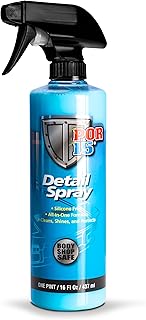 Detail Spray - 16 fl. Oz - Quick Waterless Detailer Spray | Silicone Free Body Shop Safe Formula | Polish & Protect