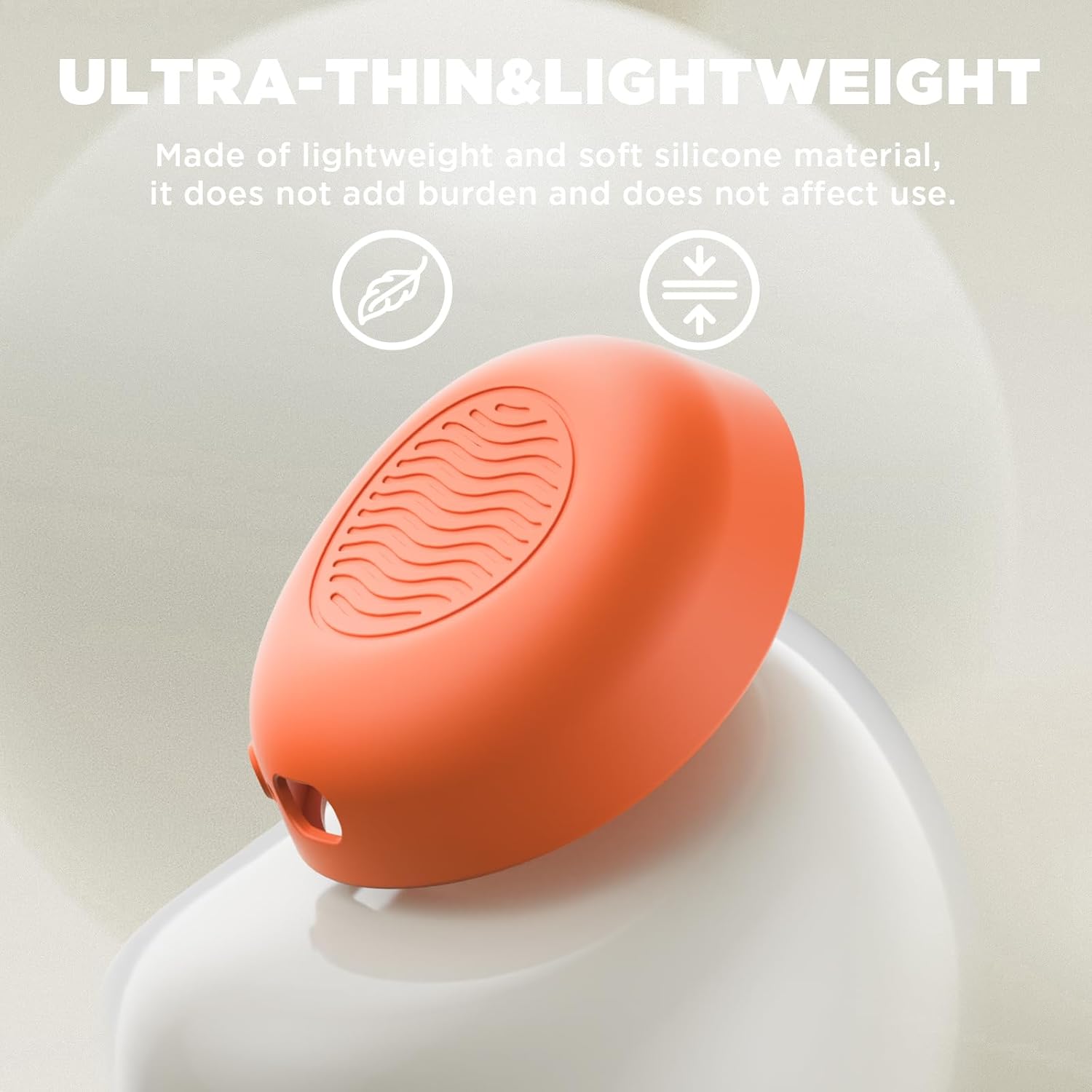 for CMF by Nothing Headphone Pro Shell Case Cover,Silicone Protective Shell Cover Compatible with CMF by Nothing Headphone Pro,Soft Anti-Scratch Shockproof Headphone Case Accessories (Orange) - Image 5