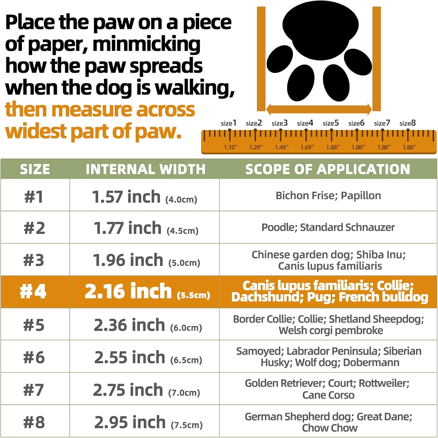 Hcpet Dog Boots Waterproof Dog Shoes with Reflective Straps, Puppy Shoes for Small Medium Large Dog Outdoor Paw Protectors 4Pcs - Image 4