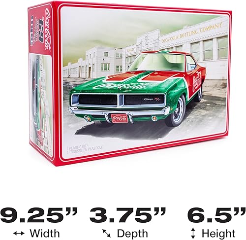 Miniatura 5 de MPC 1969 Dodge Charger RT (Coca Cola) Snap (2T) Kit de modelo a escala 1:25
