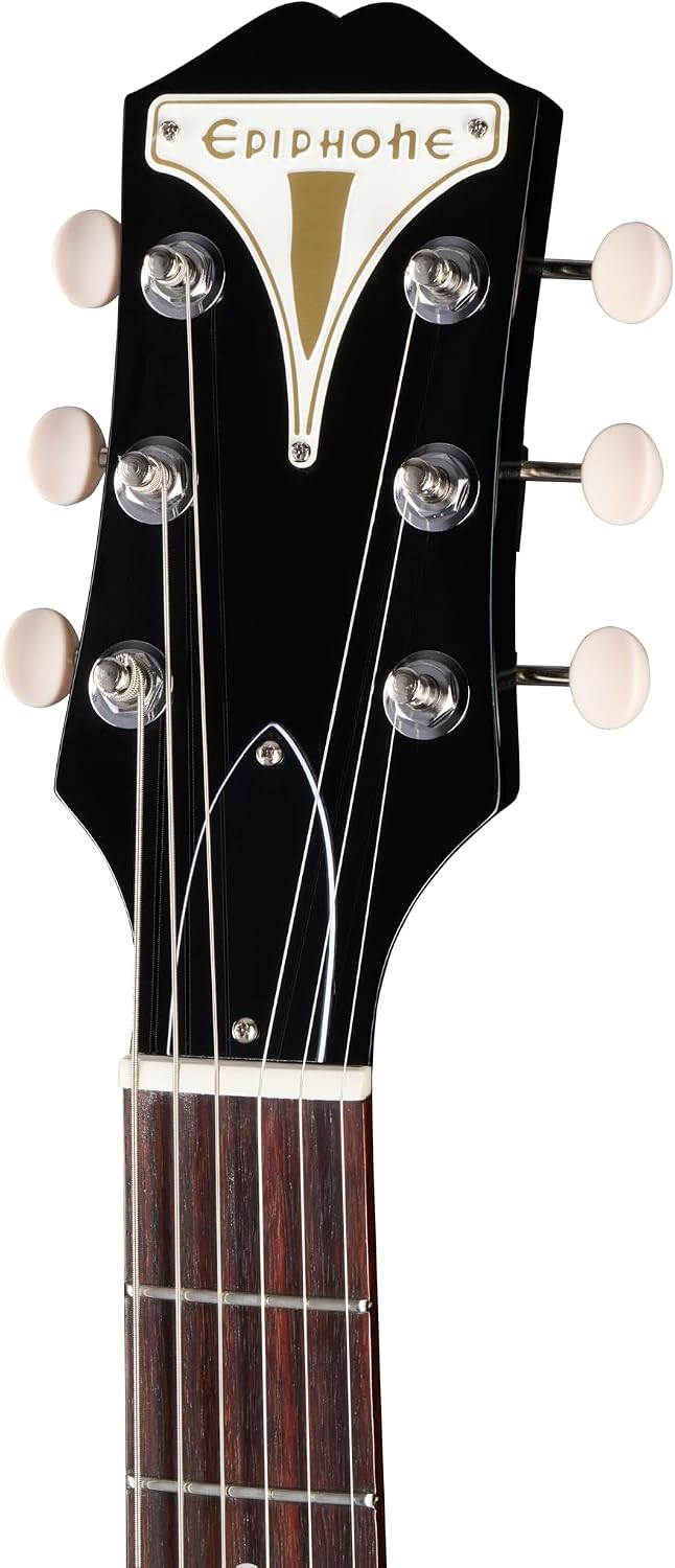 Epiphone USA Coronet 1 P90 Pickup, Ebony with Case