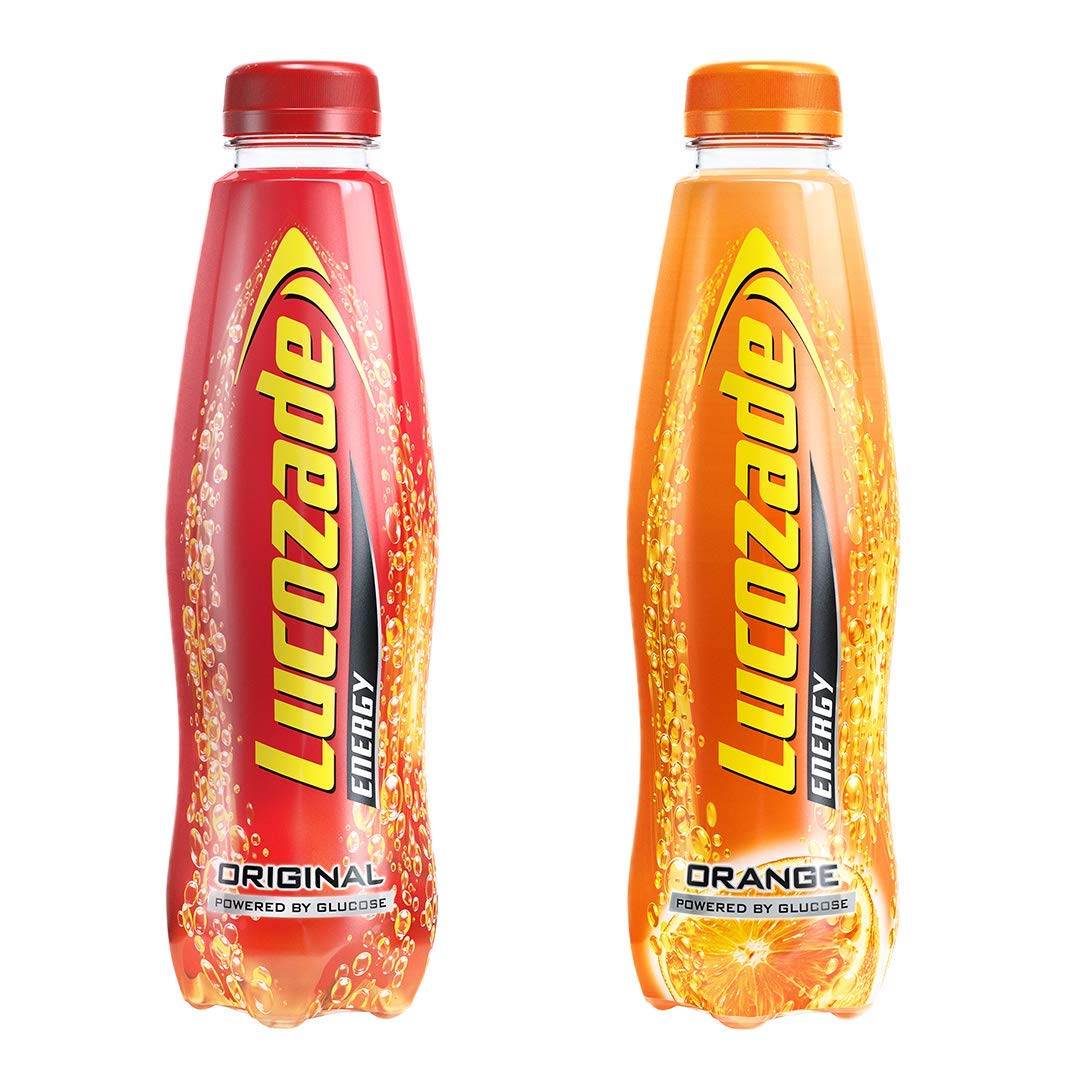 Buy Lucozade Energy Mixed Fizzy Drink Box (24 x 380ml) Orange