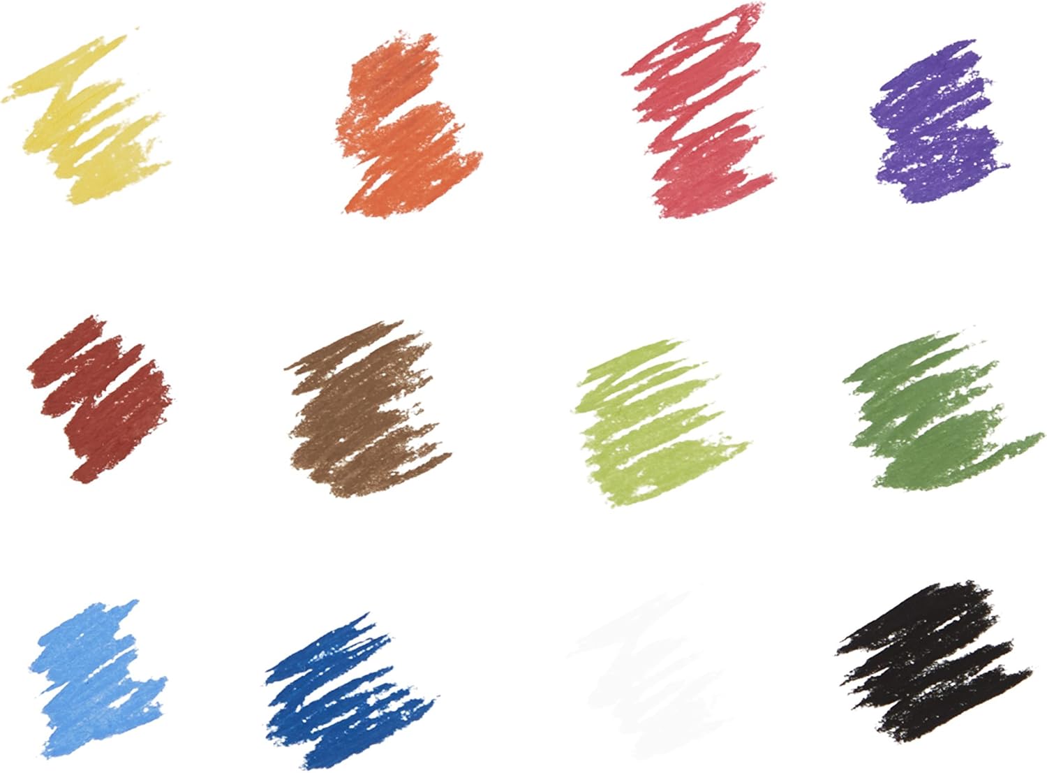 Prismacolor NuPastel Artists Pastels, Assorted Colors, Pack of 12