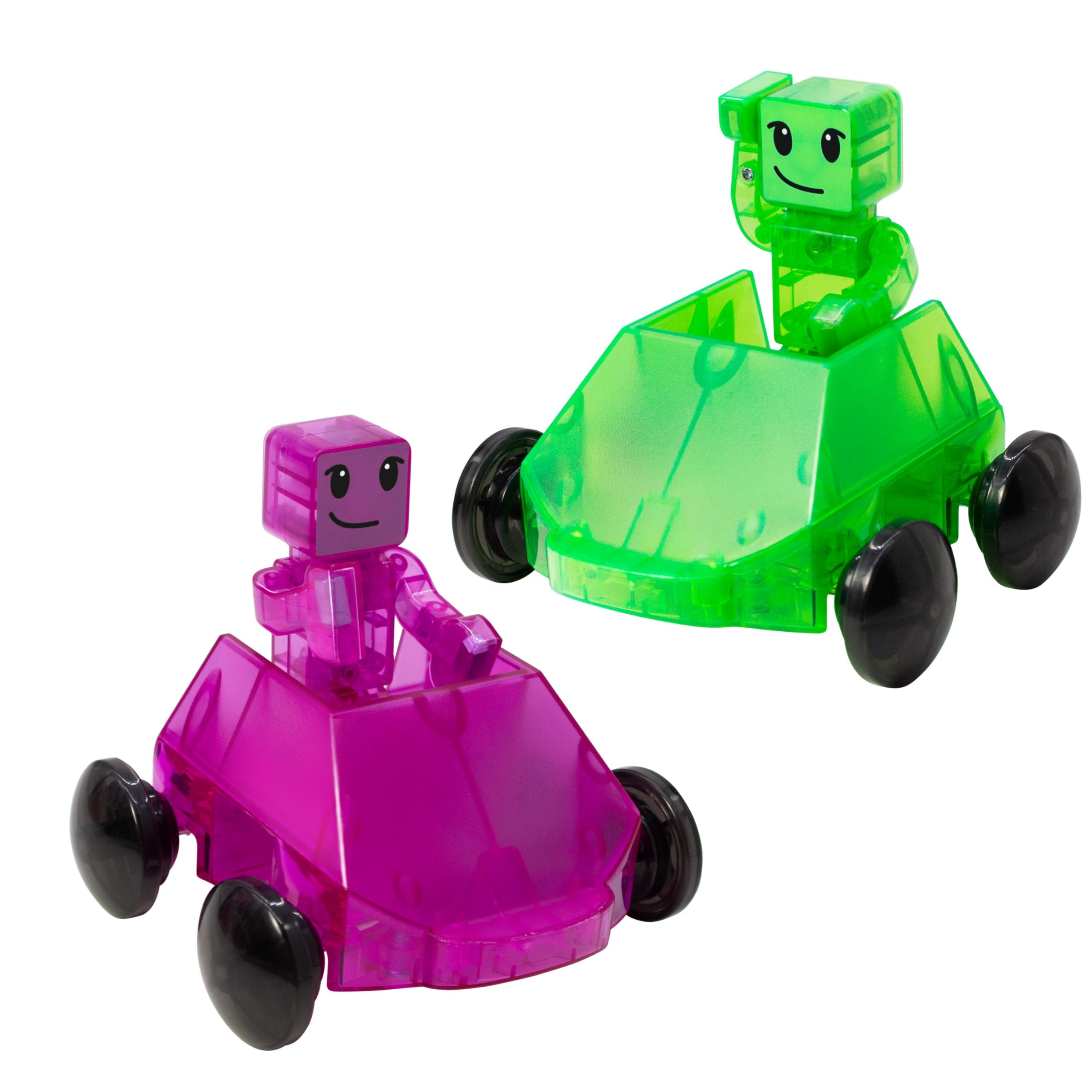 Magna-Tiles - Downhill Duo 40-Piece Set - Downhill 2er - 40 Teile