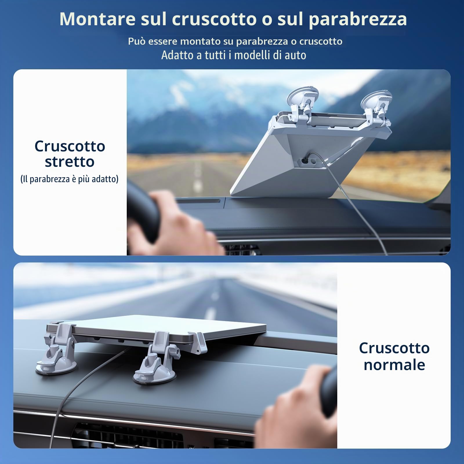 Starlink - Mini supporto ventosa per cruscotto e parabrezza, kit di montaggio sicuro per la maggior parte dei veicoli