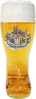 Bierdeckel USA - Das Boot – Cologne Cathedral Germany- Glass Beer Boot (1.0 L Das Boot)