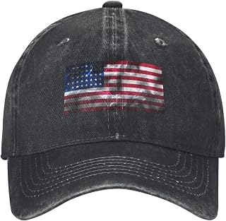 Flag of The United States (1867–1877) Baseball Cap for Men Women Adjustable Vintage Washed Denim Style Dad Hat