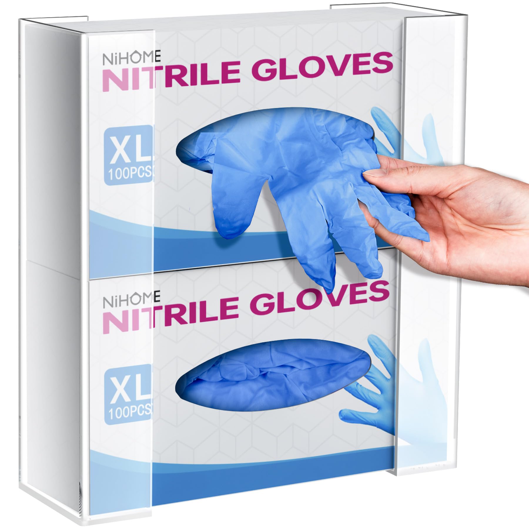 Lot De 2 Supports Muraux Pour Gants De Baseball - Fixation Invisible Sans Perçage, Maintient La Forme Du Gant - Décoration Sportive Chambre Ou Bureau