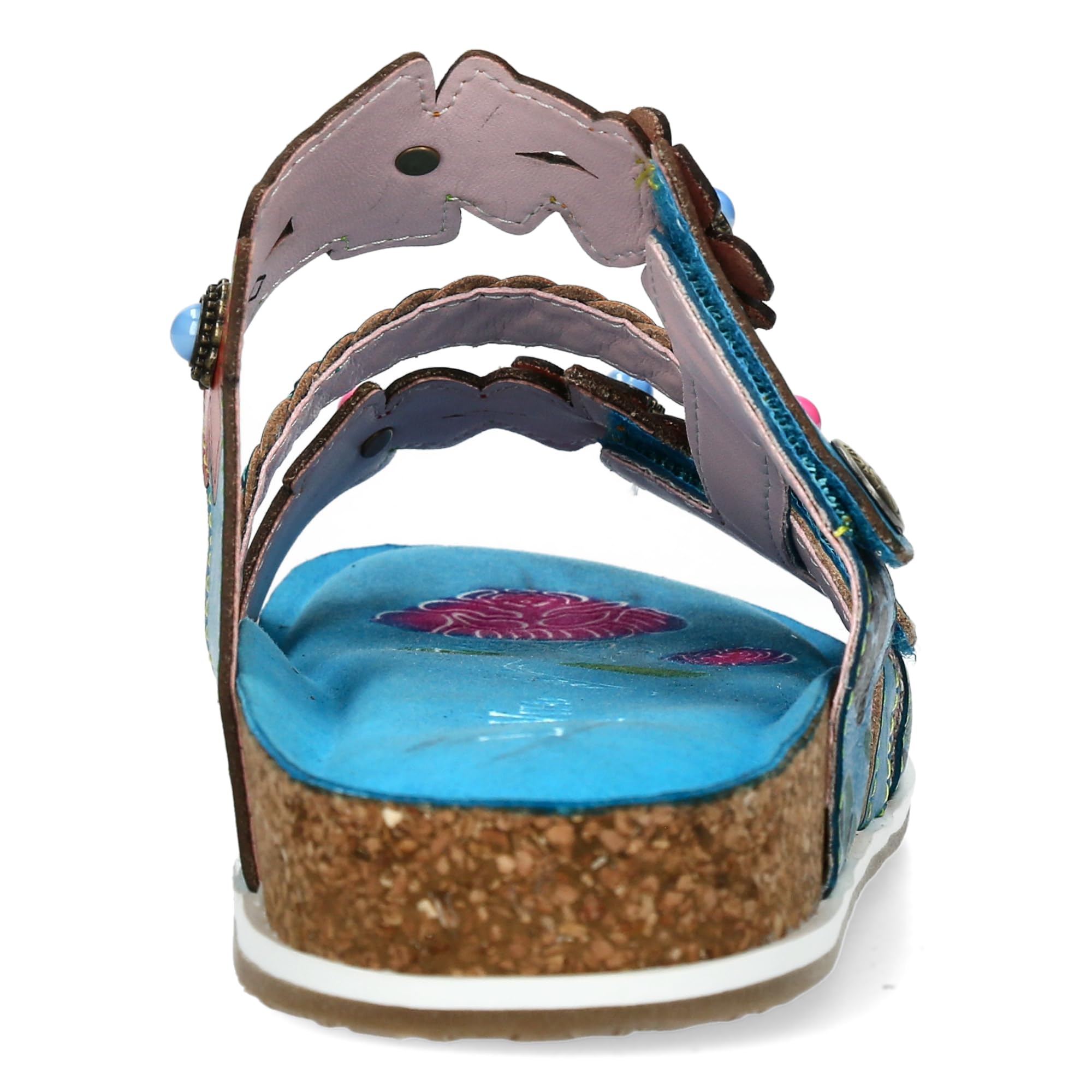 Laura Vita Mules Laura Vita BRCYANO 36 Femme Bleu