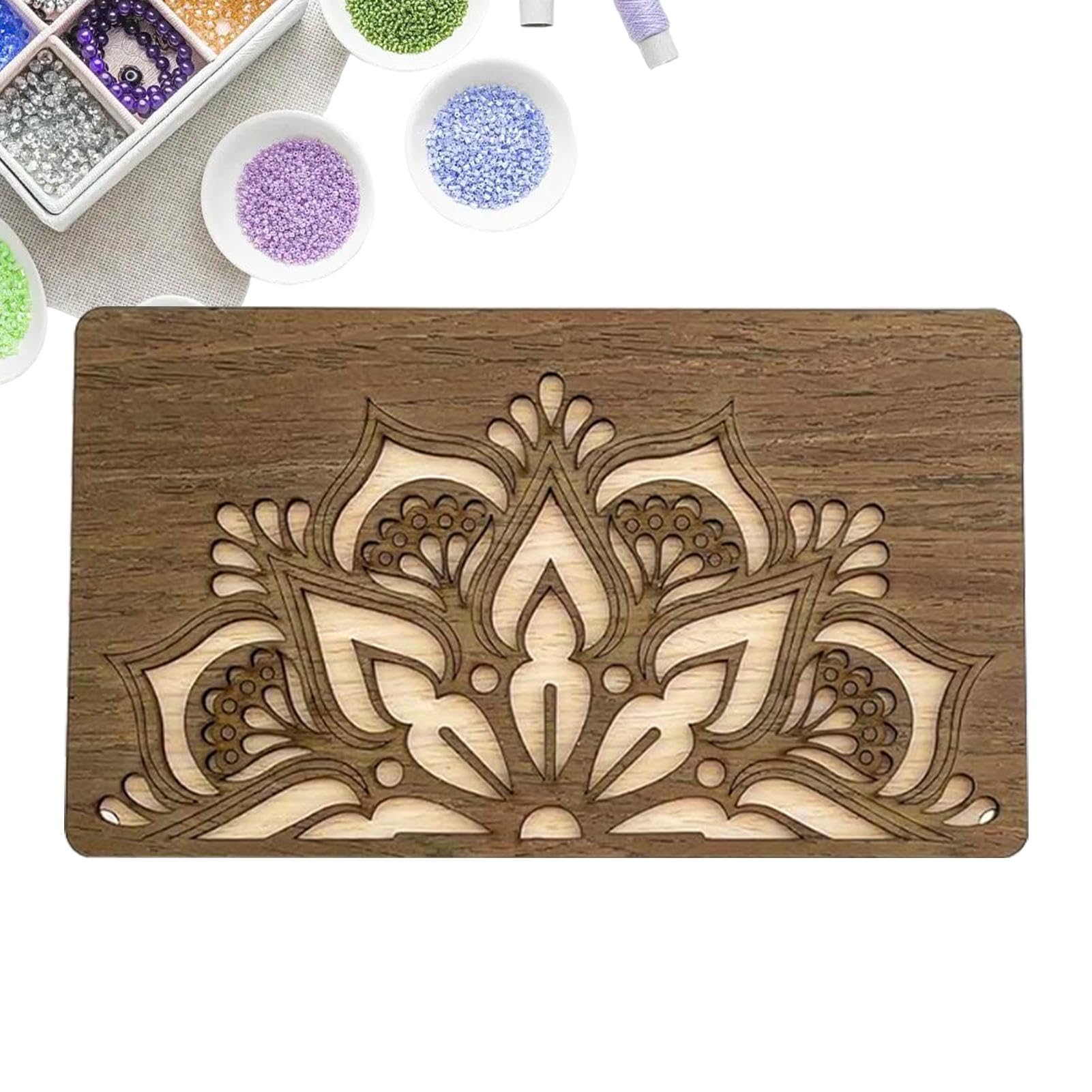 Organiseurs et rangement en bois noble avec séparateurs de précision pour accessoires