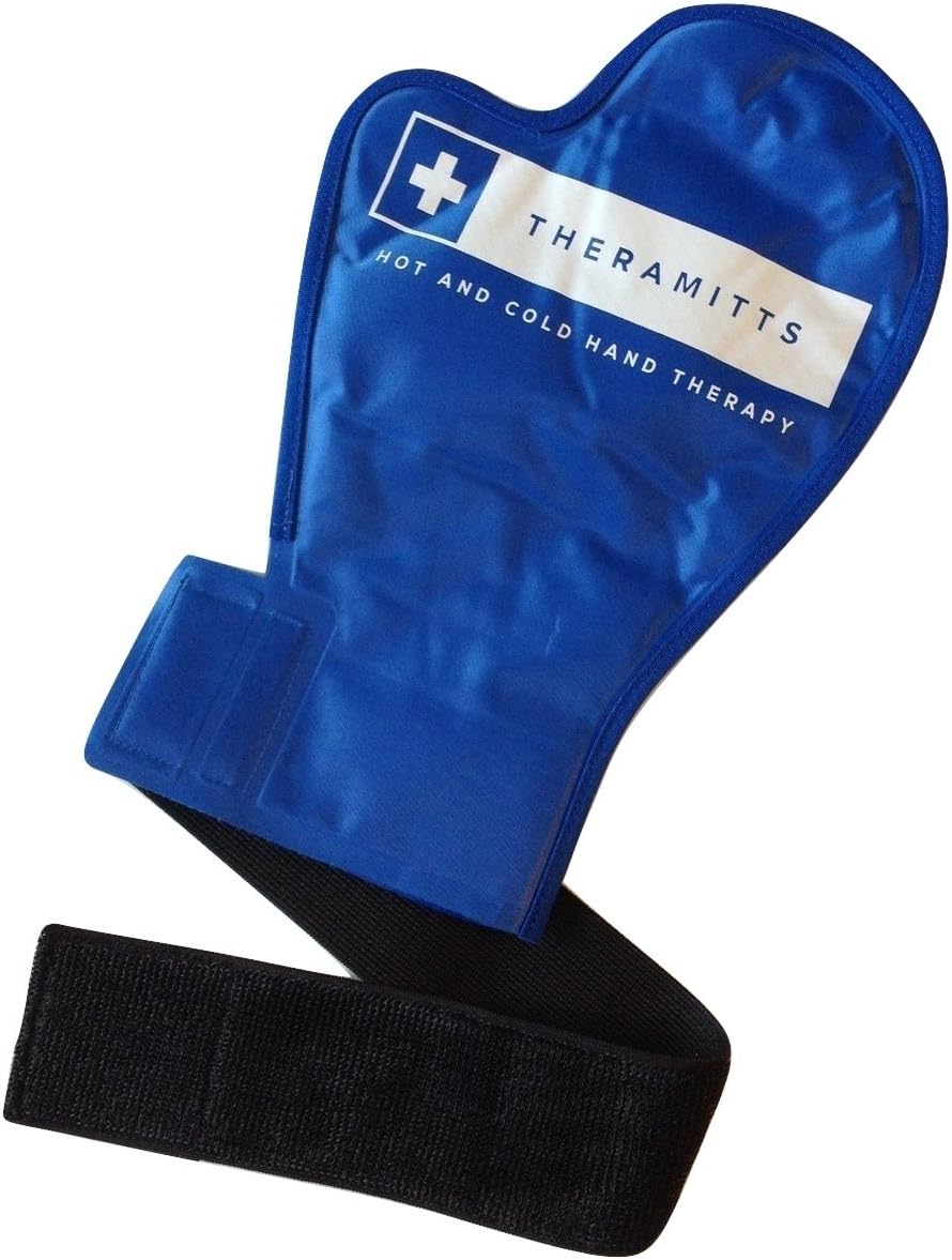 Hot and Cold Therapy Gel Glove (Single) - Ice and Heat Therapy Mitten for Arthritis, Finger and Hand Injuries, and Carpal Tunnel (Hot Cold Gel Pack)