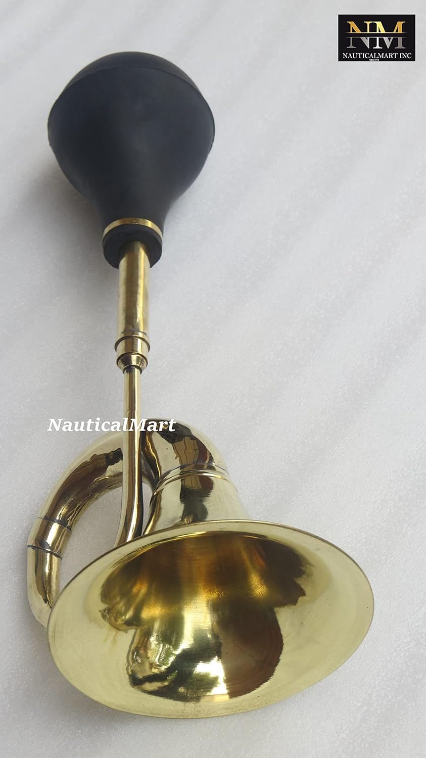 Classic Clown Bugle Horn Metal Bike Horn Bicycle Bell for Vehicles Golf Cart