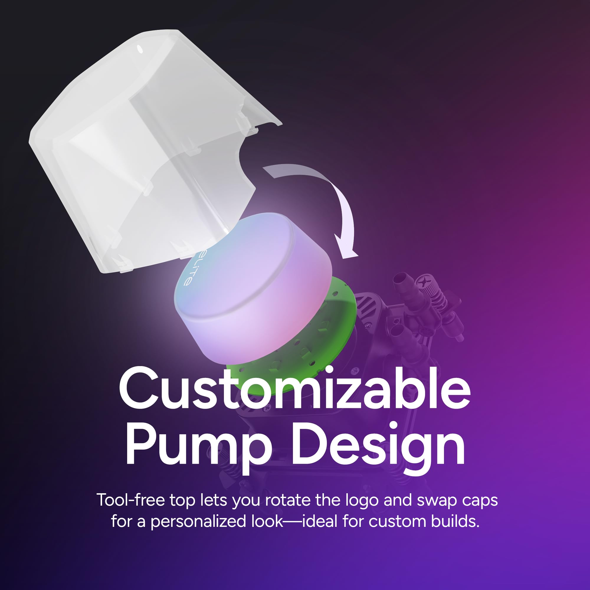 Cooler Master  CPU Liquid Cooler, Dual-Chamber Pump, Customizable aRGB Lighting, Maintenance-Free, AMD Ryzen 9 AM5|4, Intel Ultra i7 LGA 1851|1700 Design by Cooler Master