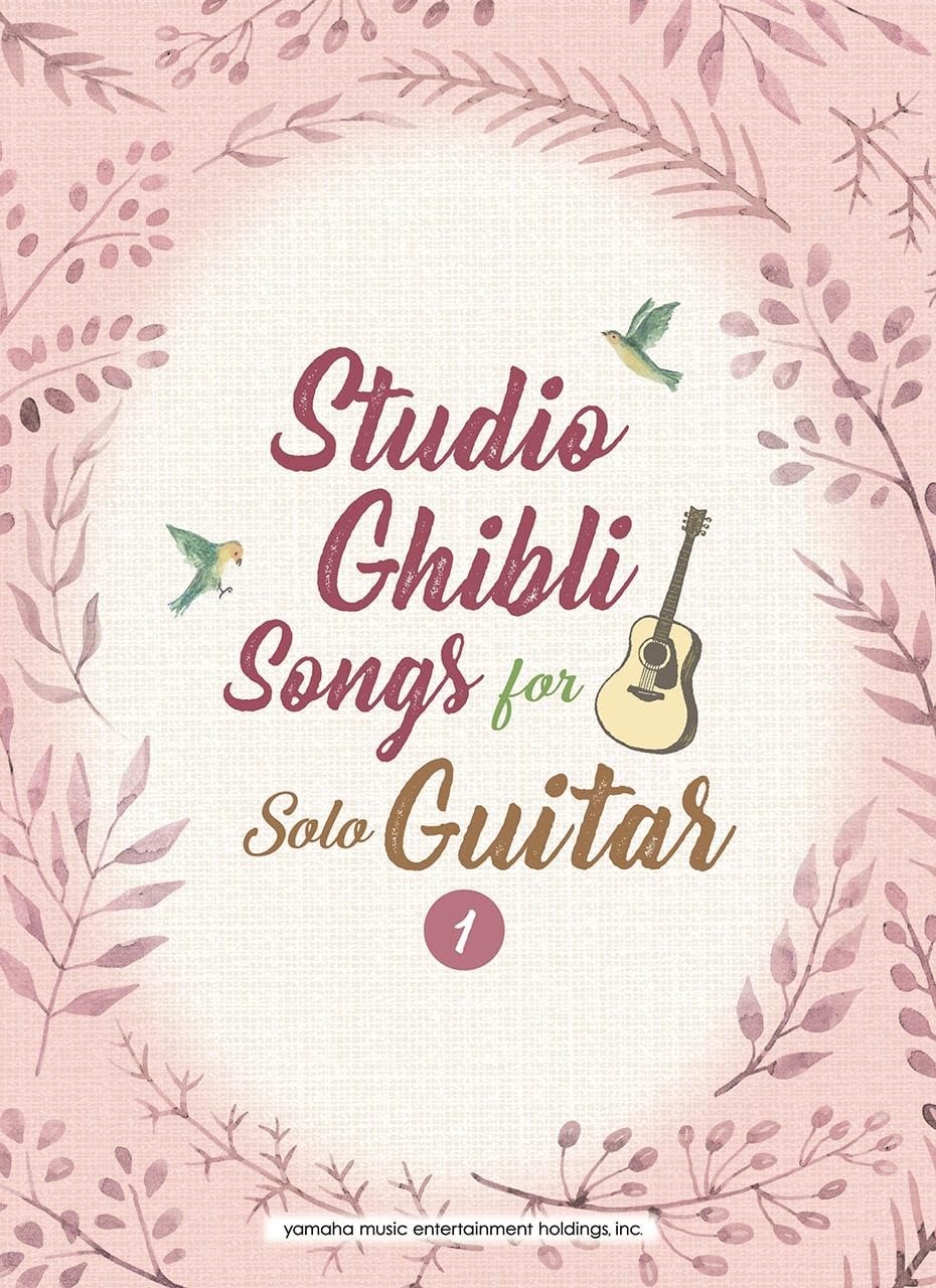 Studio ghibli songs for solo guitar vol.1/english - pour guitare seule - import japon