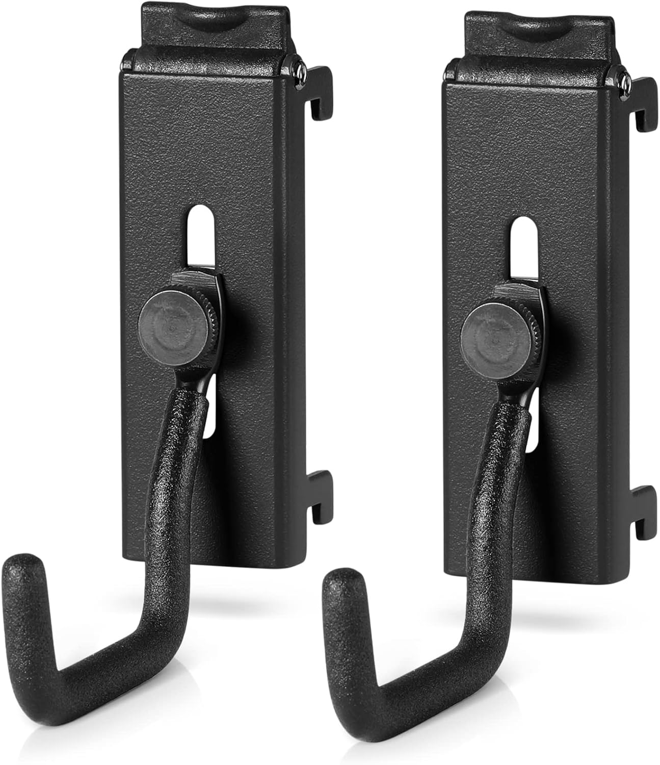 Savior Equipment Wall Rack System Heavy-Duty Steel Tactical J-Hooks for Handgun Pistol Revolver Wall Mount Hanger, Modular Firearms Gun Wall Gear Accessories Organizer, 5-Pair