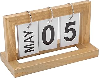 Jeffergarden 卓上ミニカレンダー デスクトップデコレーション ミニ卓上カレンダー 実用的 デスクトップ装飾 インテリア飾り 家庭/オフィス/学校用