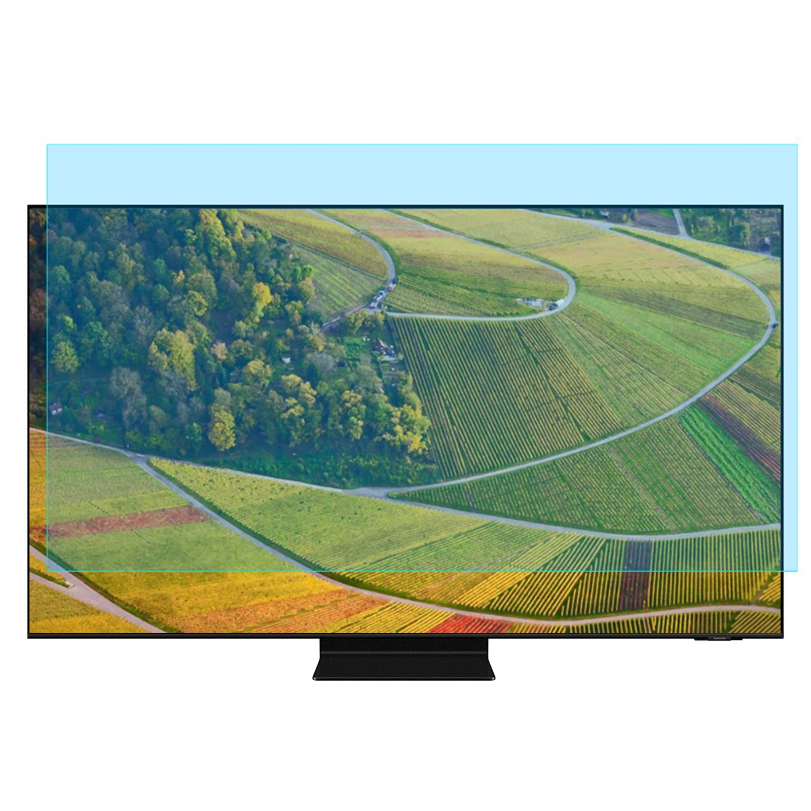 Ochraniacz ekranu LCD, filtr niebieskie światło matowa antyodblaskowa folia ochronna do telewizora współczynnik antyrefleksyjny do 90% łagodzi zmęczenie oczu, 40" (875 * 483)