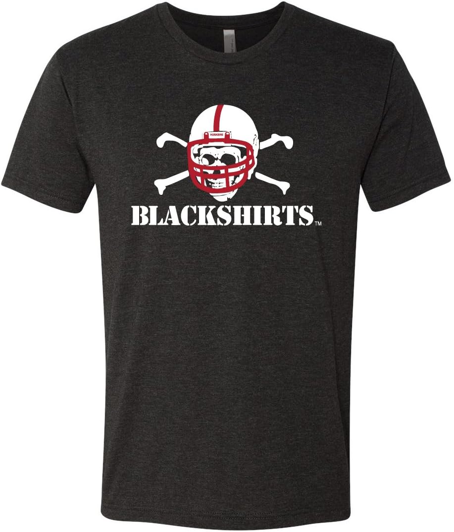 CornBorn Premium Nebraska Tshirts | Blackshirts Super Soft Tri-Blend Light Weight