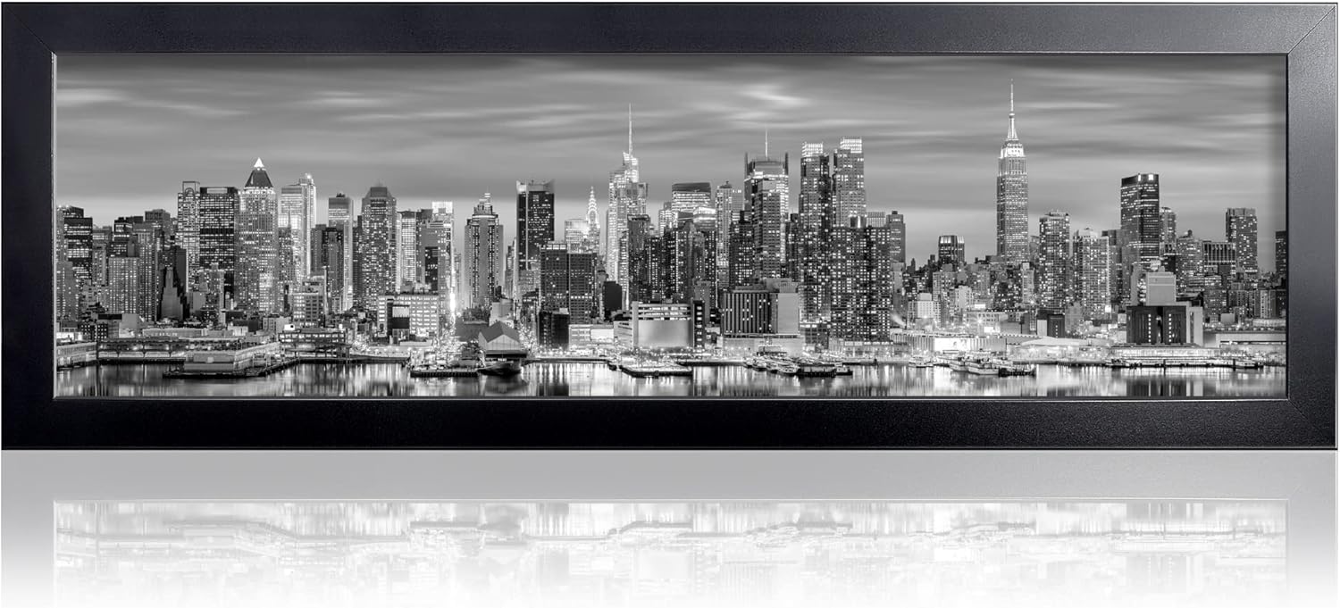 Amazon.com - Giverny 10x30 Picture Frames Black 1 Pack, Wood 10x30