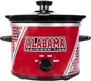 Uncanny Brands Alabama Crimson Tide 2qt Slow Cooker - Small Kitchen Appliance