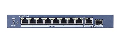 Hikvision 8 Port Unmanaged POE Switch (DS-3E0510P 8 Port Gigabit)