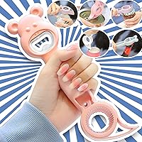 Vista 7 de Abrebotellas 4 en 1, abridor de botellas multifunción, abridor de botellas de cerveza, abridor de botellas fresco, abridor de botellas para proteger