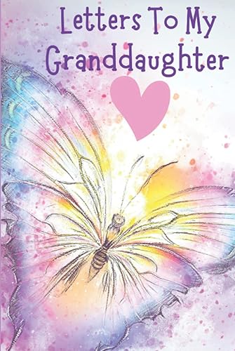 Letters to My Granddaughter Grandmother Hardcover Journal to Write In Memories For Grandchild, Keepsake Memory Book Gift.