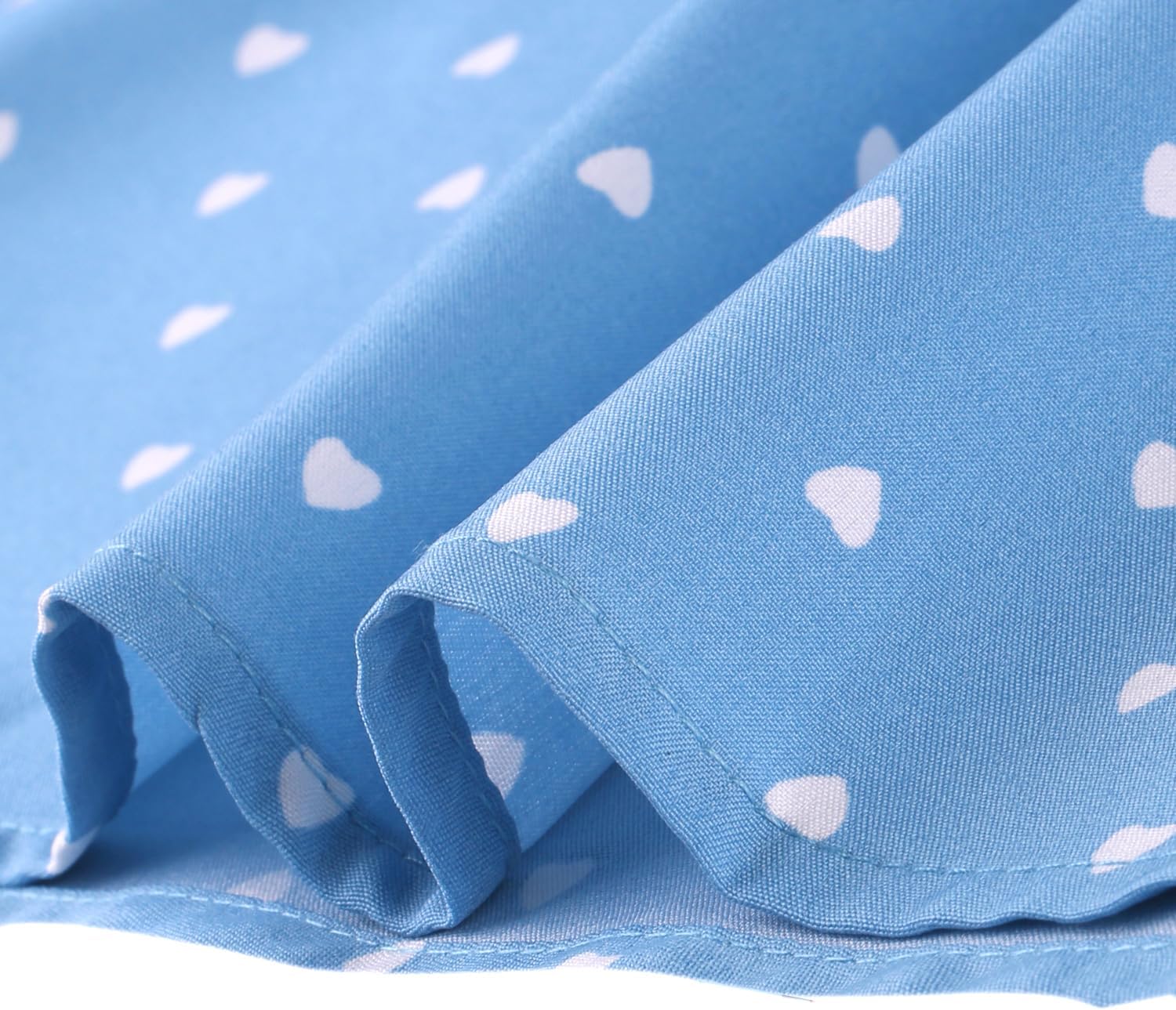 Allegra K Women's Peter Pan Collar Short Sleeves Contrast A-Line Polka Dots Dress - Image 5