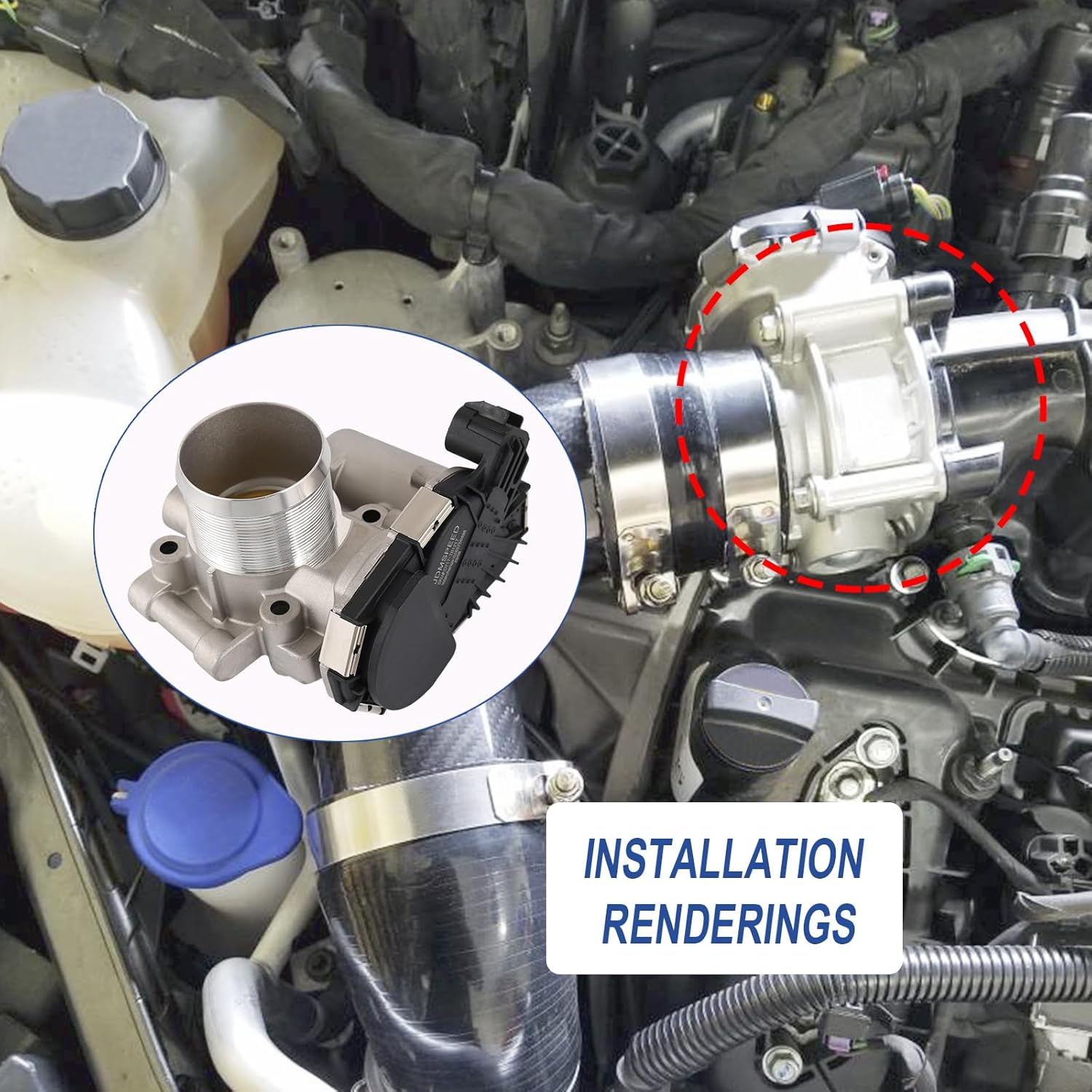 Electric Throttle Body 55565489 Replacement for Buick Encore and Chevy Trax 1.4l 2013-2019, Chevy Cruze 1.4l 2011-2015, Chevy Sonic 1.4l 2012-2018 Replace # S20191