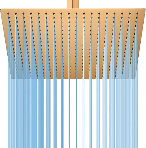 BSTIIU - Alcachofa de ducha cuadrada extragrande de 16 pulgadas para montaje en 