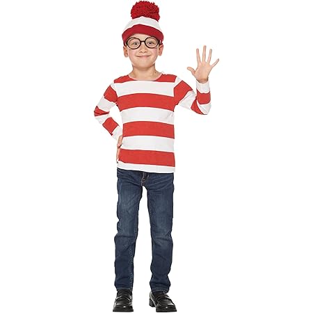 Amazon ウォーリーを探せ ウェンダ キッズコスチューム 女の子 対応身長100cm 1cm おもちゃ おもちゃ