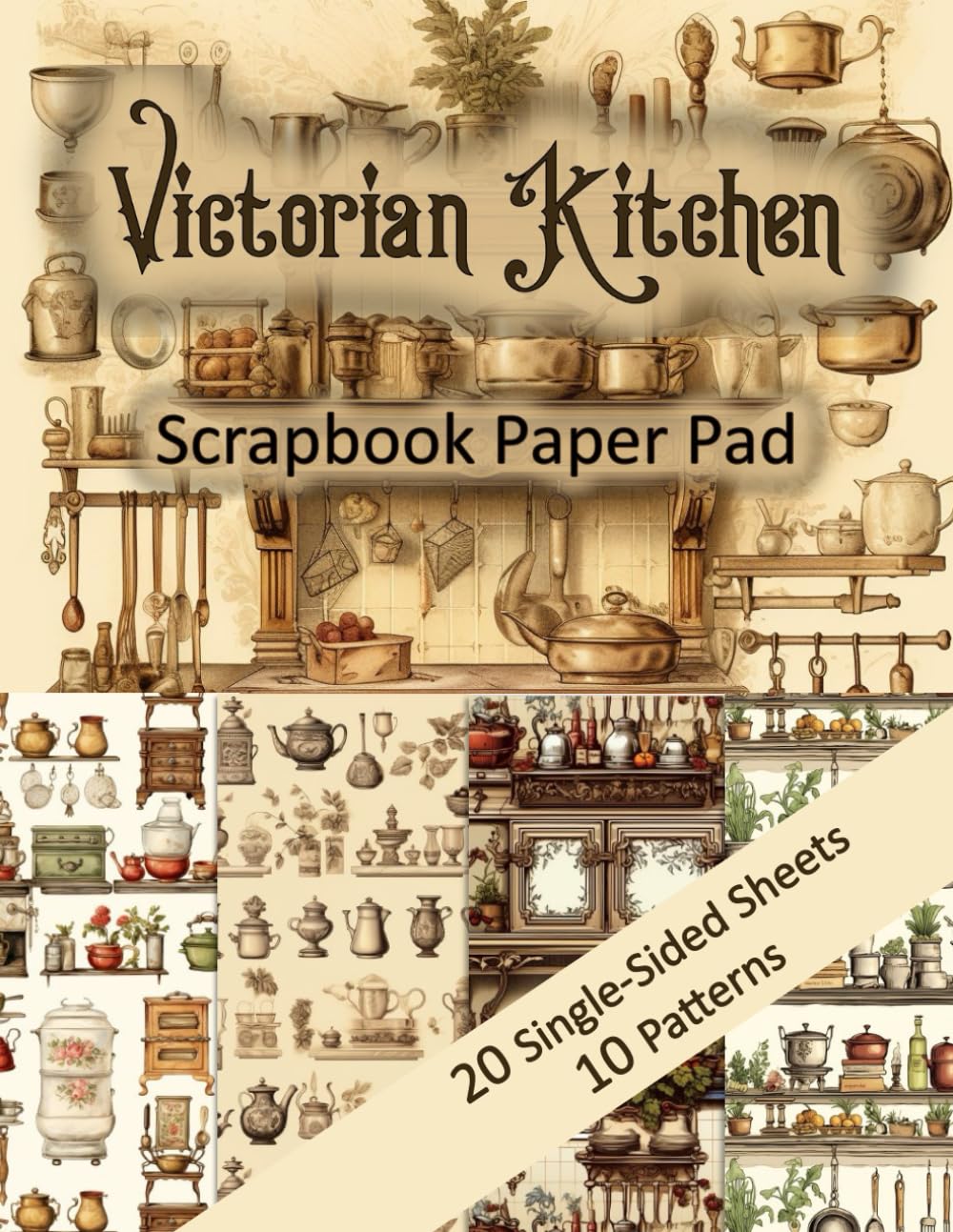 Victorian Kitchen: Scrapbook Paper Pad