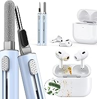 Vista 7 de Kit de limpieza Inesore para Airpods Pro Serie 3 2 1, herramienta de pluma de limpieza multifunción para auriculares, altavoces de iPhone