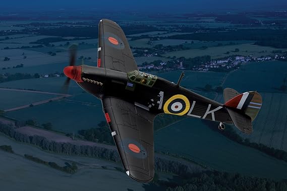 Corgi Diecast Hawker Hurricane MK I Squadron Leader 'Widge' 1:72 WWII RAF Military Aircraft Display Model AA27608