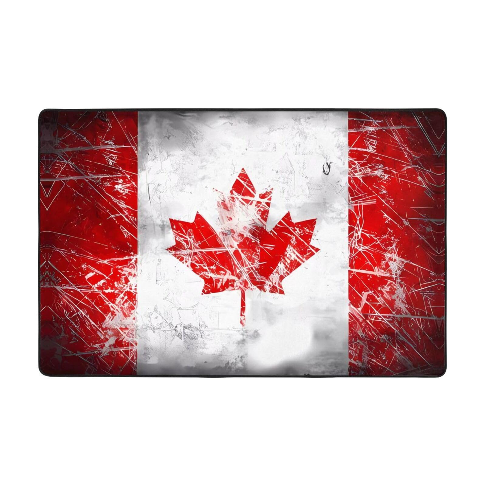 Tapis de sol rétro HYTTER en velours fin de qualité supérieure 91x61 cm