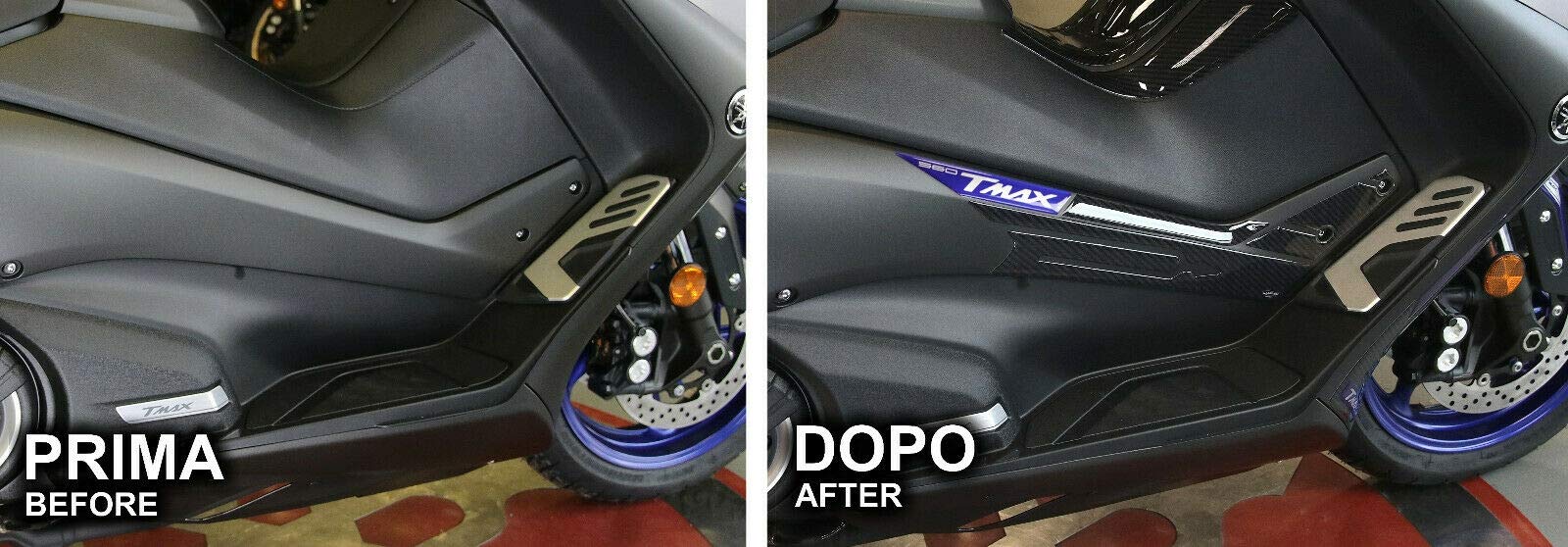LABELBIKE Pegatinas 3D Moto Boomerang Compatible con Yamaha
