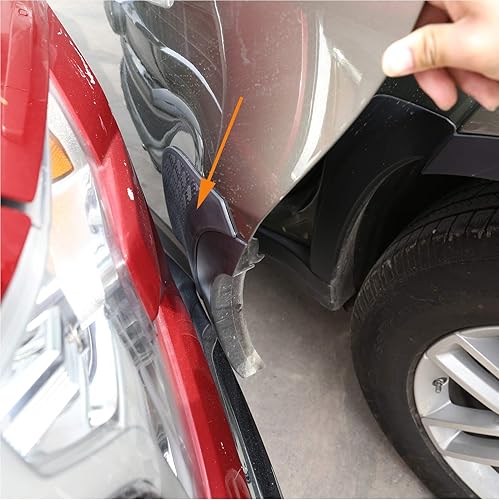 Miniatura 4 de CHEYA Kit de moldura de cubierta de protección antiarañazos de cuerpo negro ABS para Land Rover Defender 110 2020 Accesorios (protector de puerta