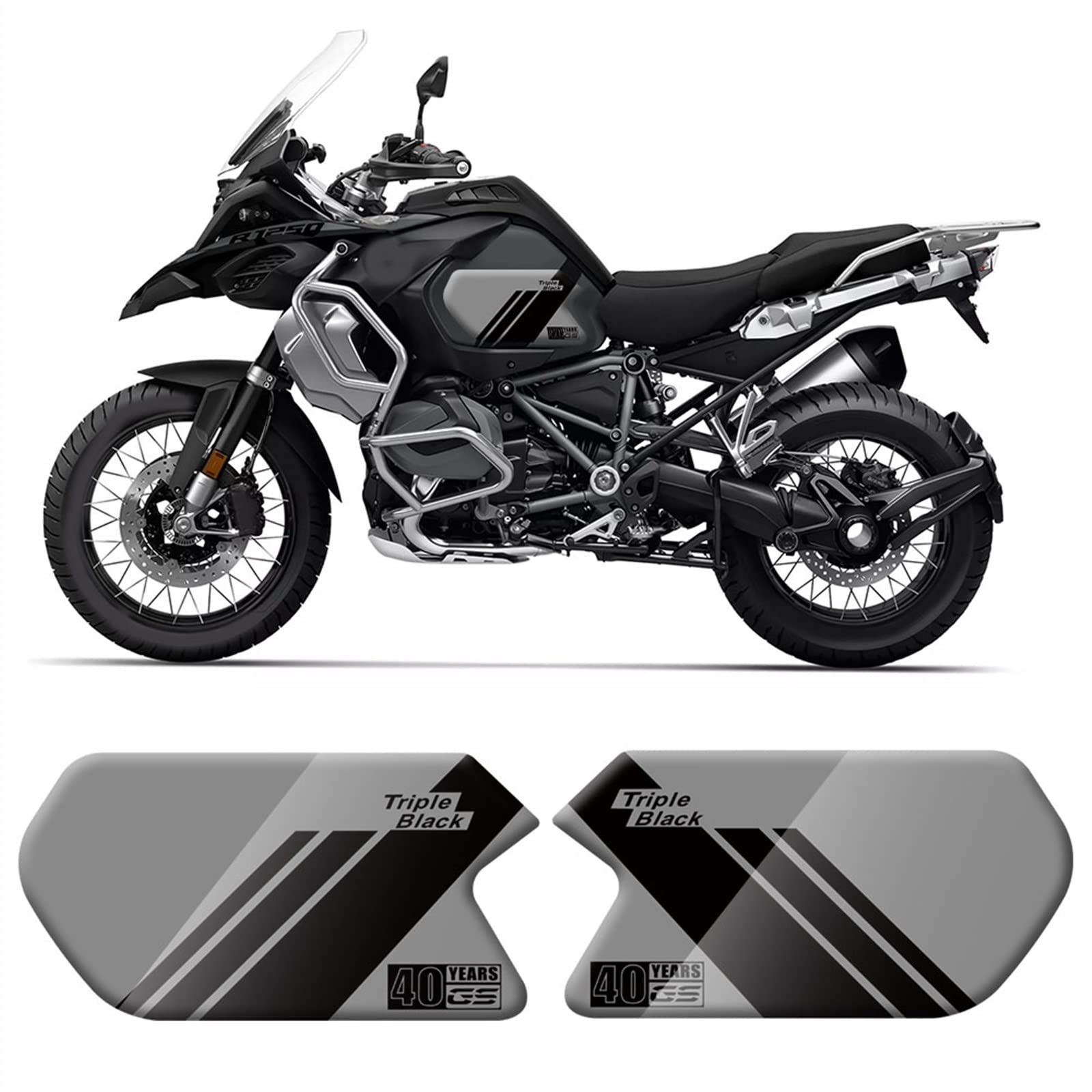 R1250GS tampon latéral caoutchouc de réservoir carburant moto Adventure 2019-2022