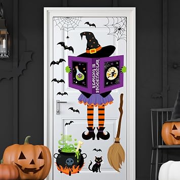 Containlol Halloween Bulletin Board Set Reading Classroom Door Decorations