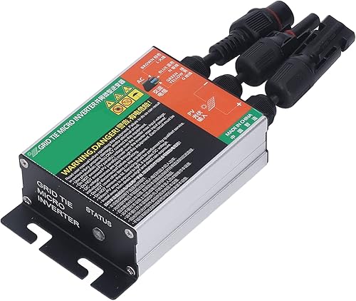 Miniatura 4 de AC120V MPPT - Inversor de lazo de rejilla solar micro pura de aleación de aluminio con ondas sinusoidales solares de aleación de aluminio,