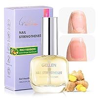 Vista 13 de GELLEN Fortalecedor de uñas, suero de proteína de crecimiento y reparación 8 en 1 para uñas delgadas, débiles y quebradizas, sin esmalte, secado al