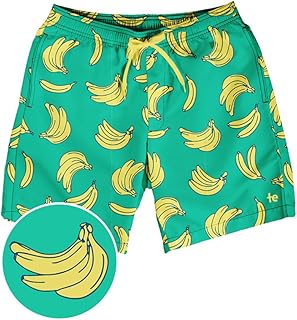 Tipsy Elves Havana Banana Swim Trunks: X-Large