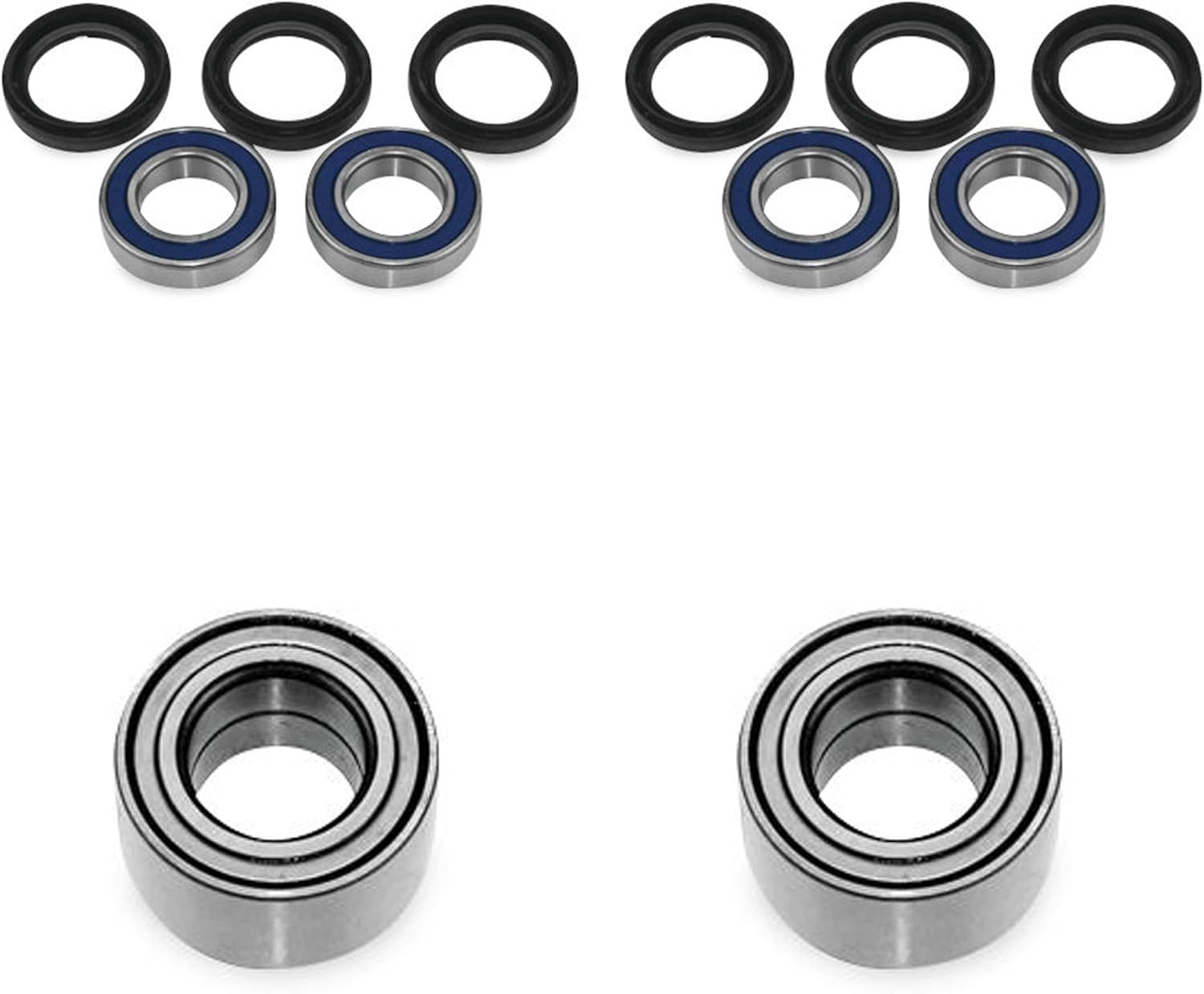 QUADBOSS Front and Rear Wheel Bearing Kits for Yamaha 700