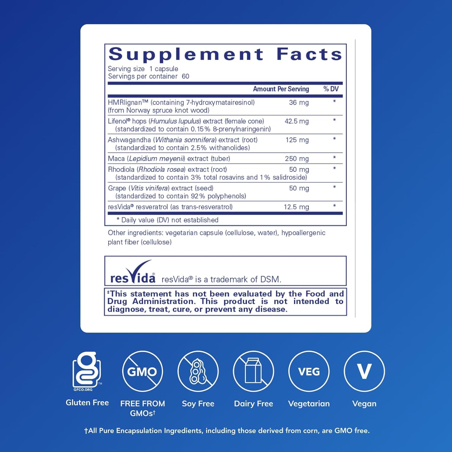 Pure Encapsulations MenoVive | Broad | Range Support for Menopausal Health and Comfort* | 60 Capsules - Image 2