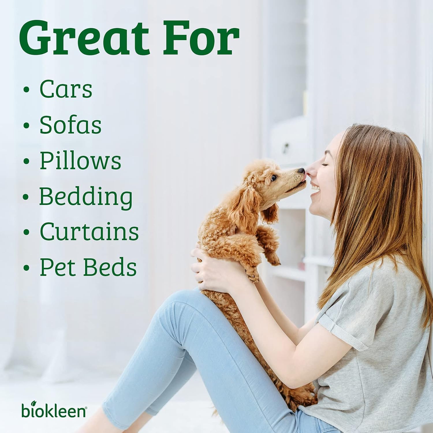 Biokleen Bac-Out Pet Odor Eliminator - 16 Ounce 2 Pack - Enzyme Professional Strength, Fabric Refresher, Fresh Lavender Removed Odors Safely, Eco-Friendly, Natural - Packaging May Vary : Pet Supplies
